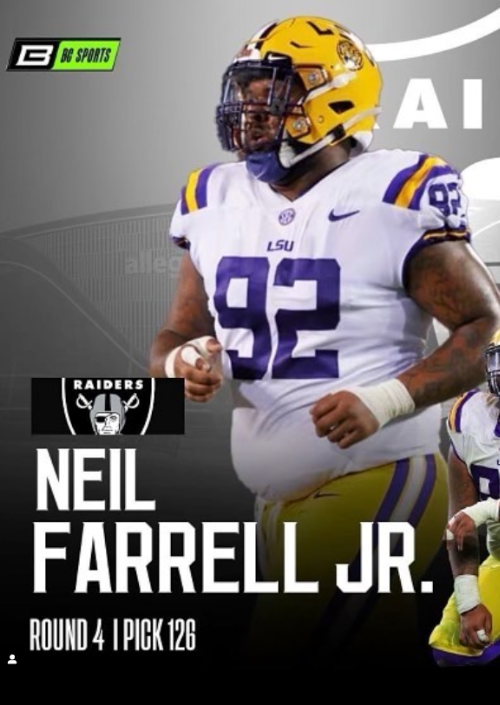 Neil Farrell Jr. Card